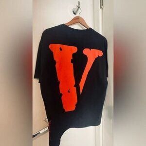VLONE Shirt - Nav - XL - Black and Red - Concert Merch - Vintage shirt